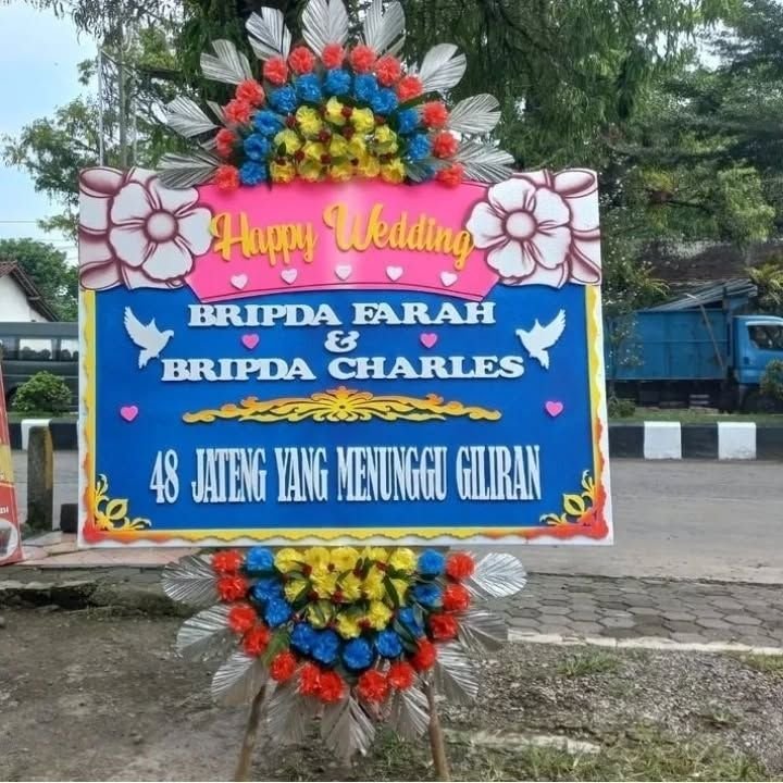 karangan bunga