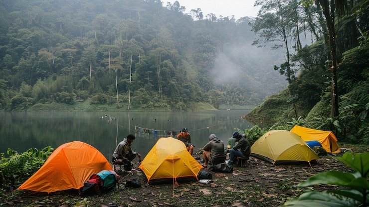 tempat camping di lembang